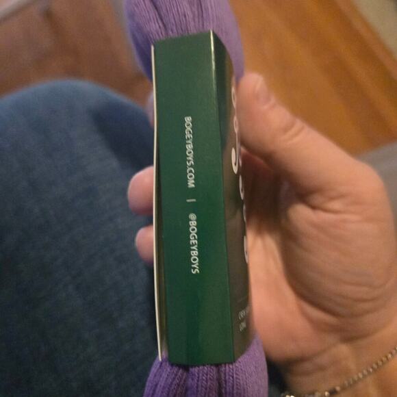 Bogey boys by macklemore socks mens size m/l 9-12 essential grape jam crew long - Picture 5 of 7